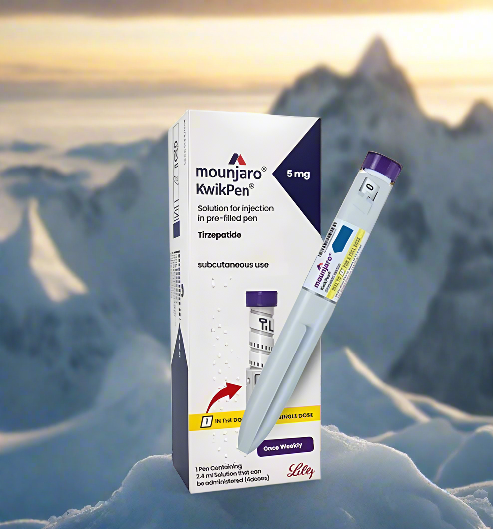 Mounjaro, KwikPen, 5 Mg, Once Weekly, 4 Doses - 1 Pen (Fridge) - DAWAK pharmacy