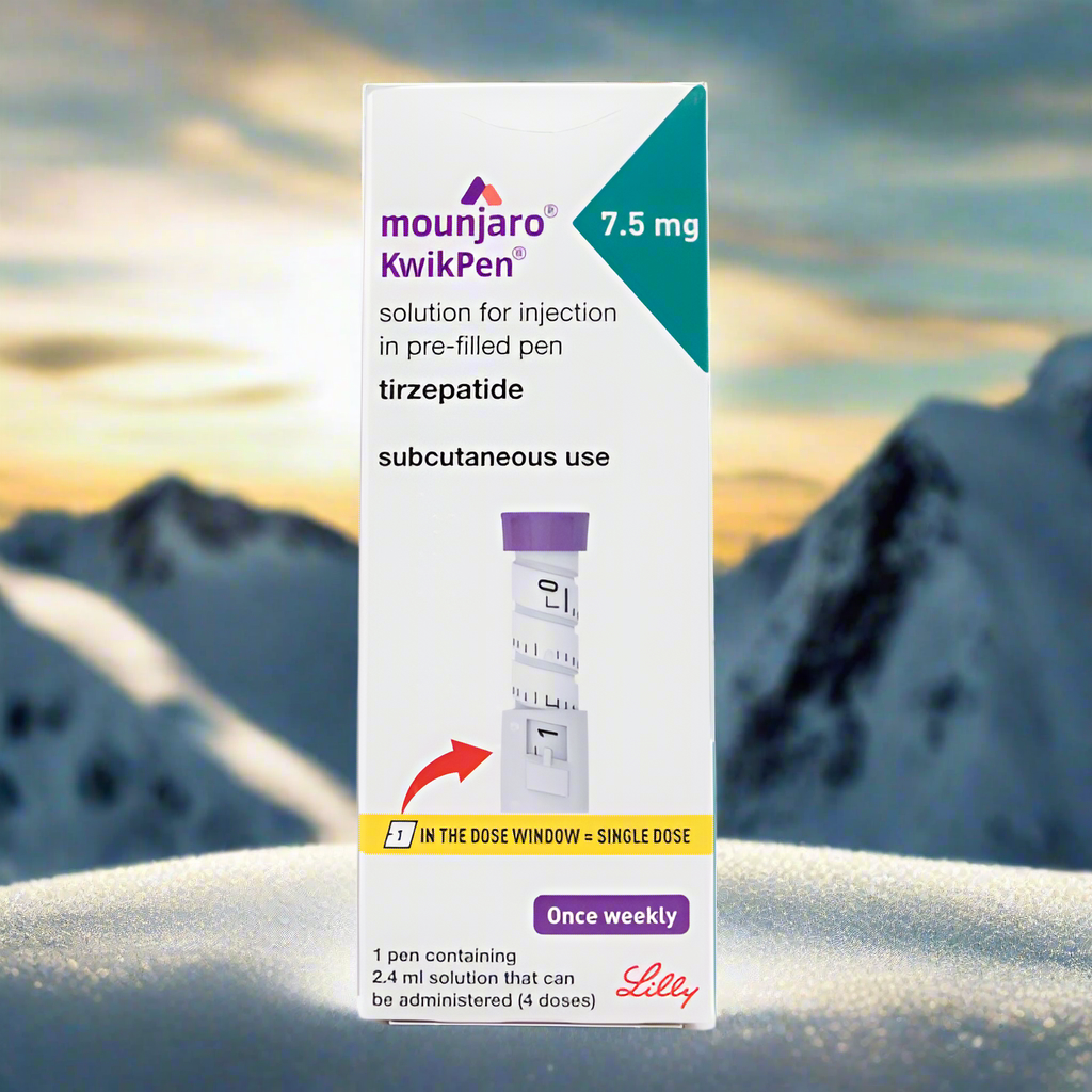 Mounjaro, KwikPen, 7.5 Mg, Once Weekly, 4 Doses - 1 Pen (Fridge) - DAWAK pharmacy