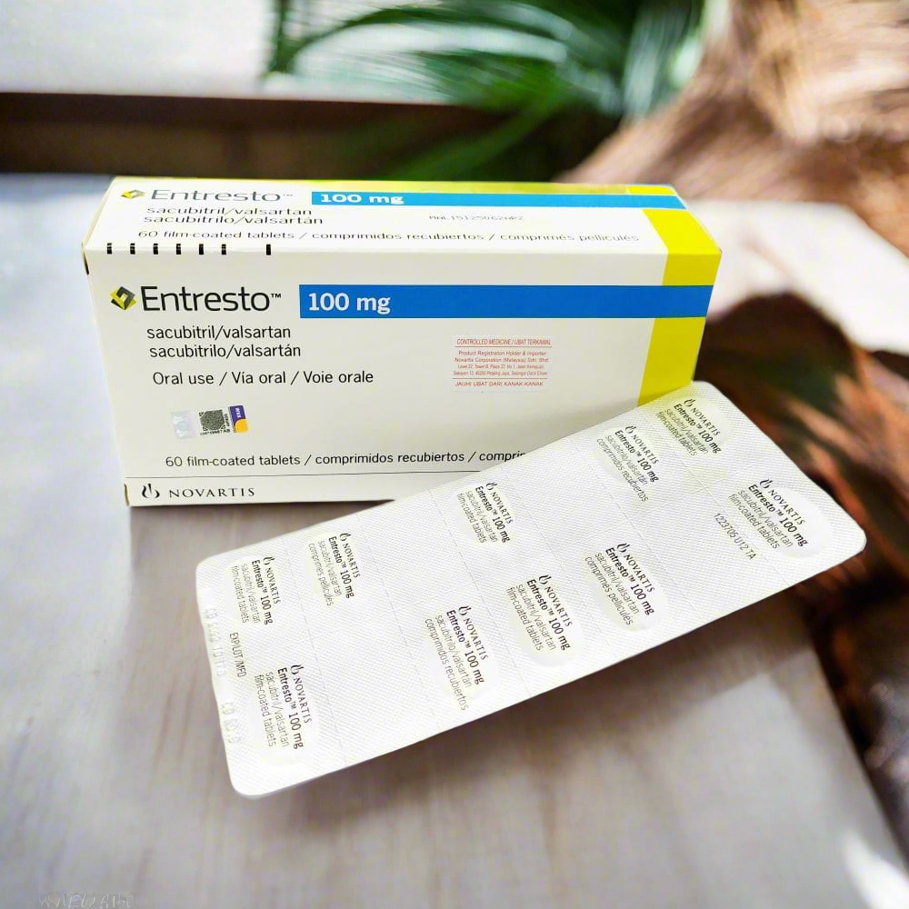 Entresto 100 mg 28 Tablets - DAWAK pharmacy
