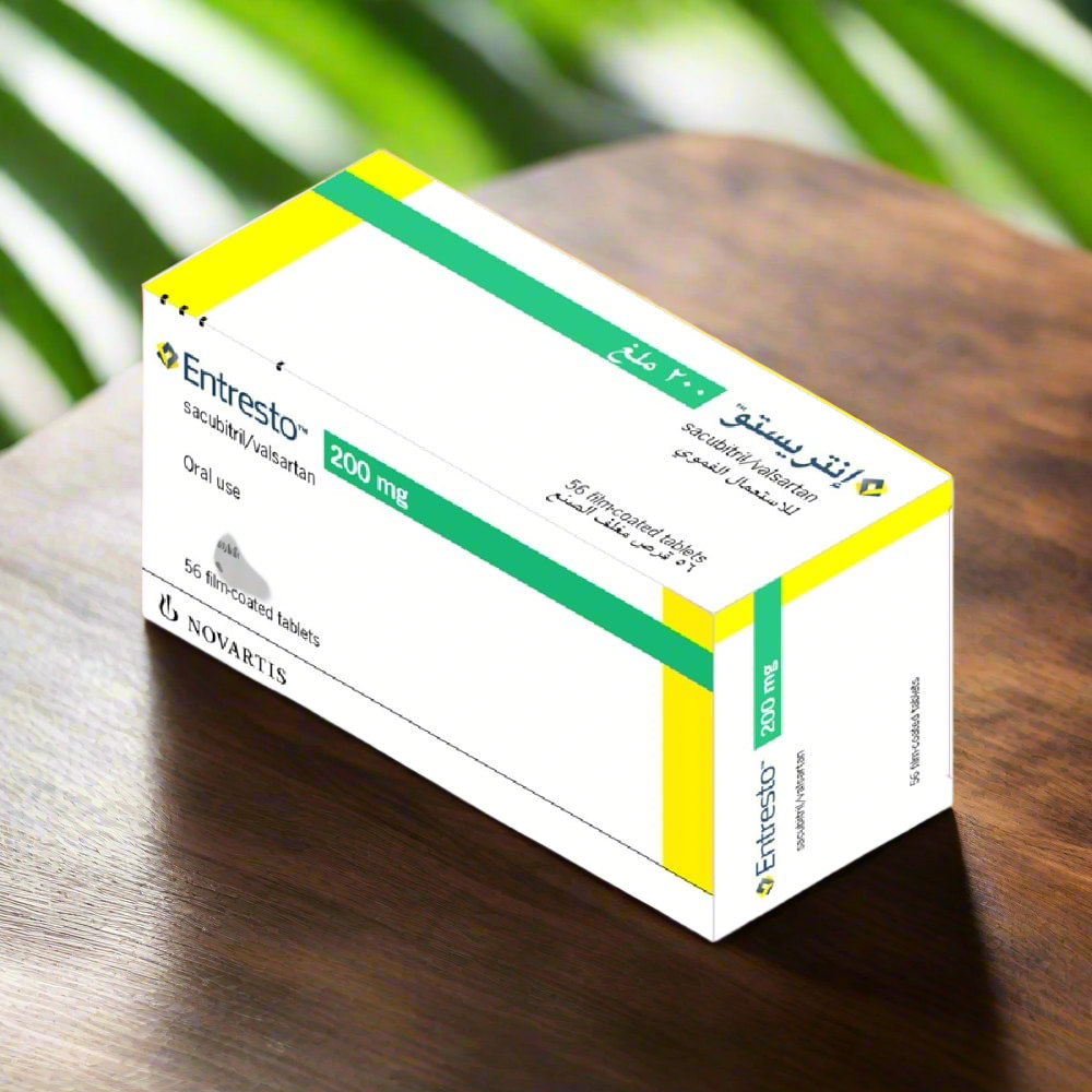 Entresto 200 mg 56 Tablets - DAWAK pharmacy