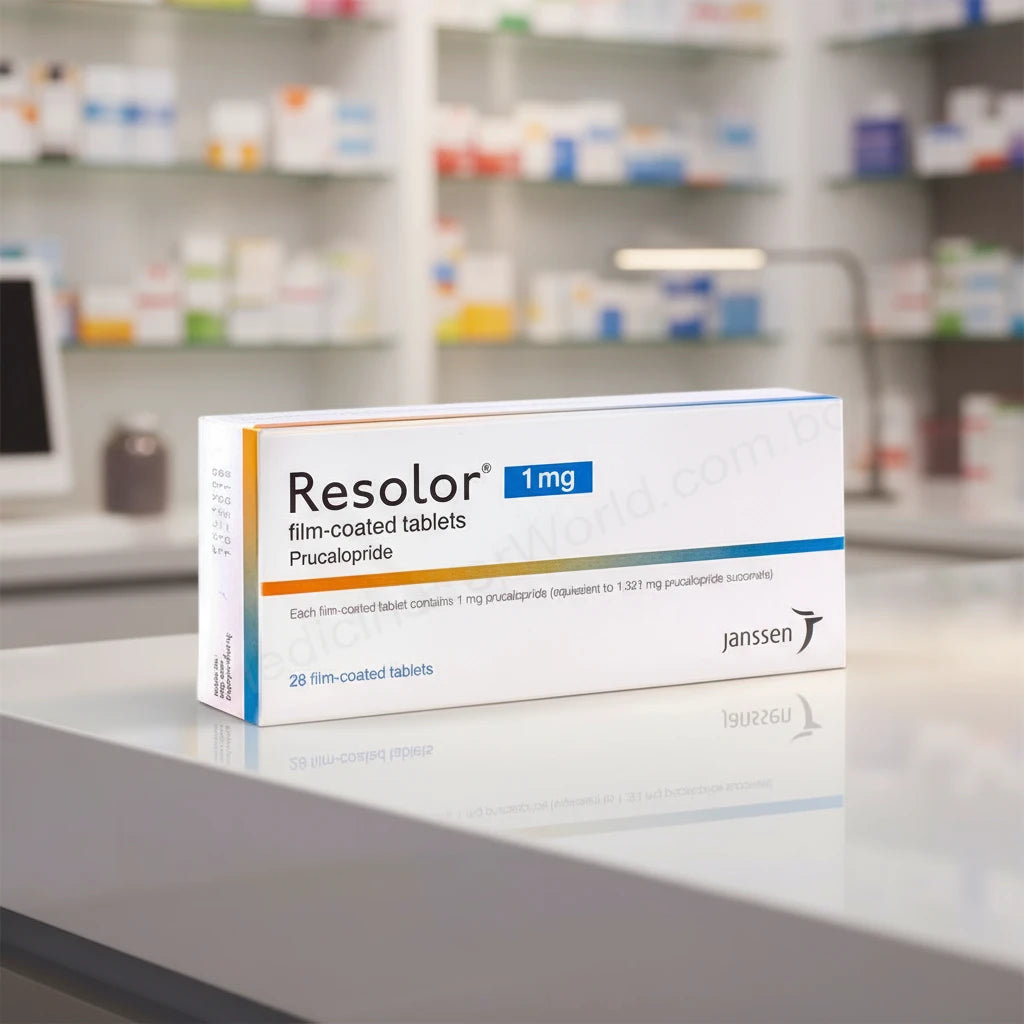 Resolor 1 mg 28 tablets - DAWAK pharmacy