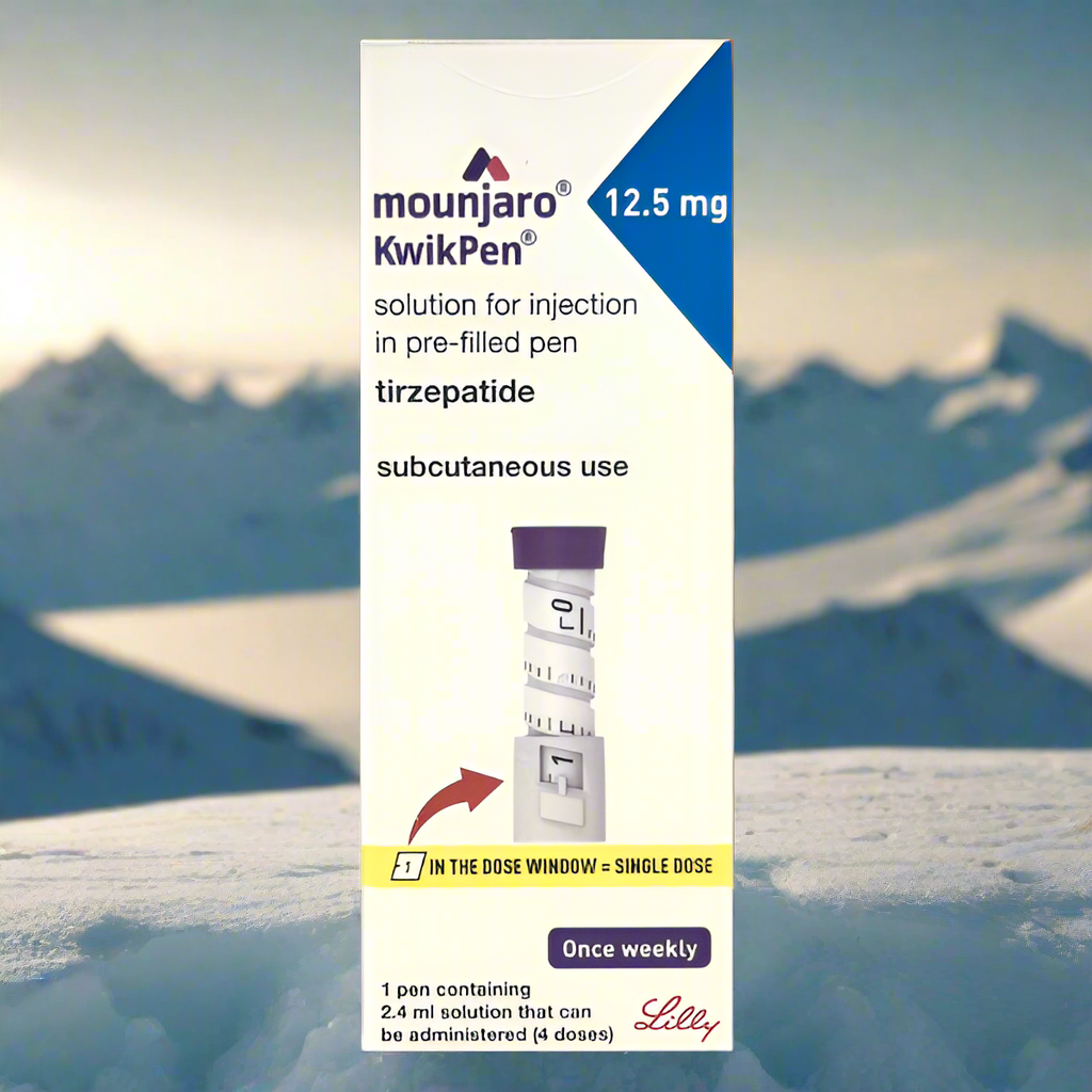 Mounjaro, KwikPen, 12.5 Mg, Once Weekly, 4 Doses - 1 Pen (Fridge) - DAWAK pharmacy