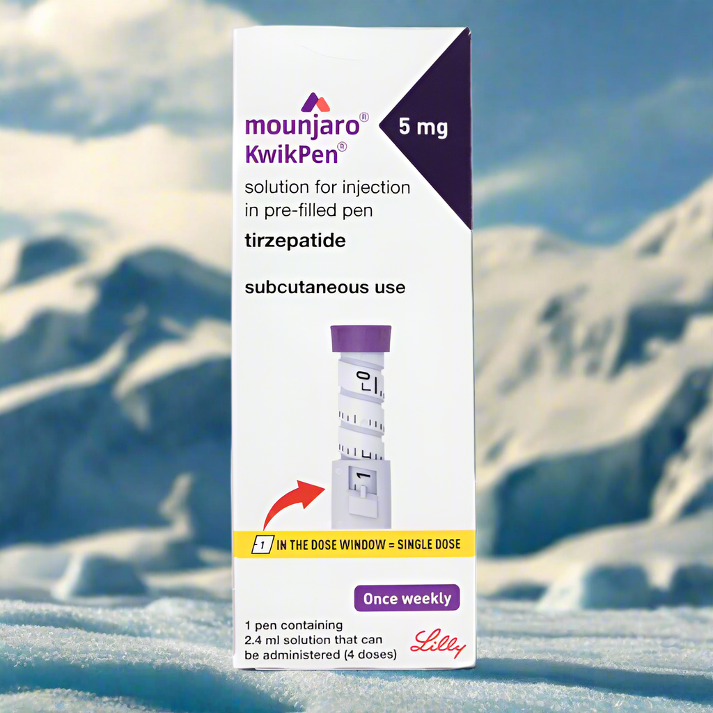 Mounjaro, KwikPen, 5 Mg, Once Weekly, 4 Doses - 1 Pen (Fridge) - DAWAK pharmacy
