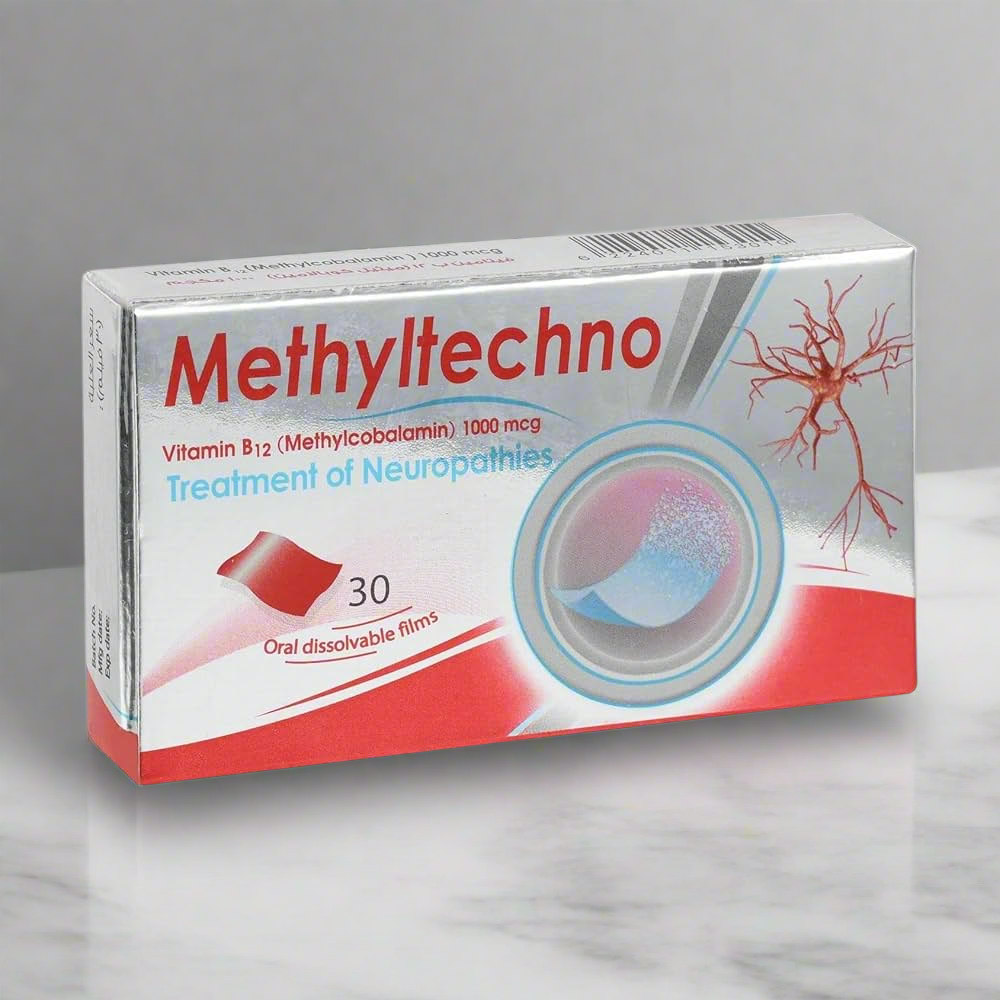 Methyltechno 1000 mcg 30 Films - DAWAK pharmacy