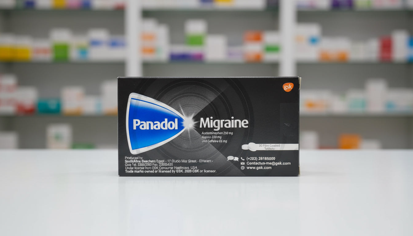 Panadol Migraine 30 Tablets - DAWAK pharmacy