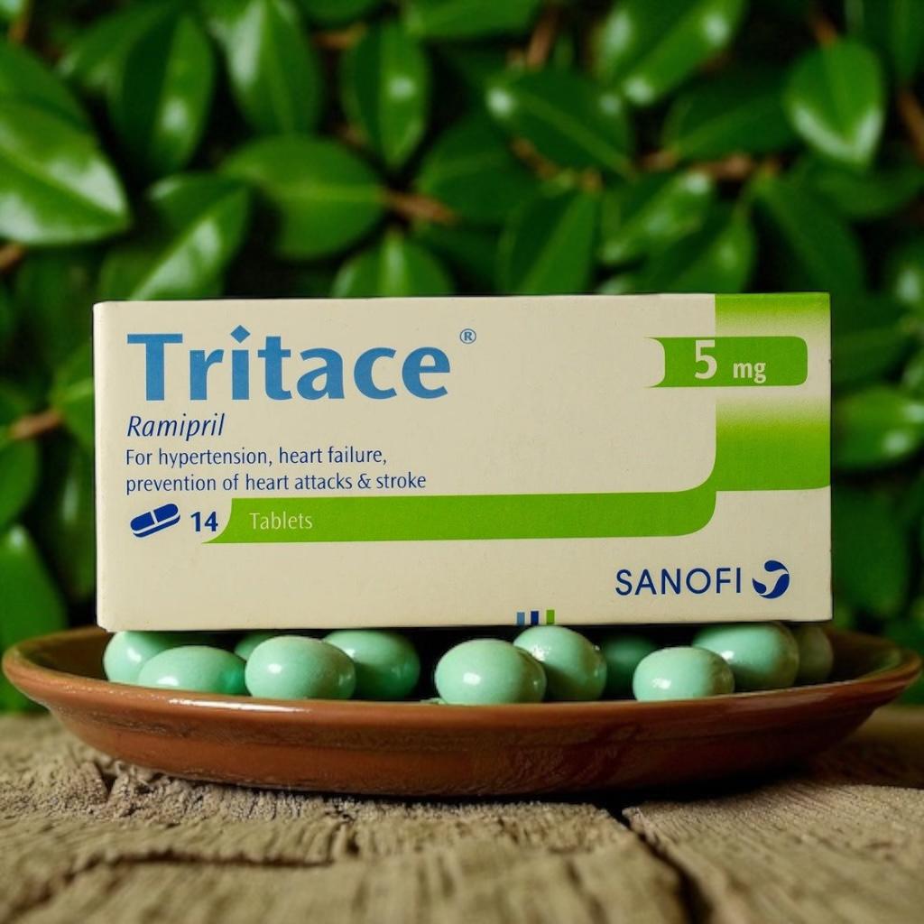 Tritace 5 mg 14 Tablets - DAWAK pharmacy